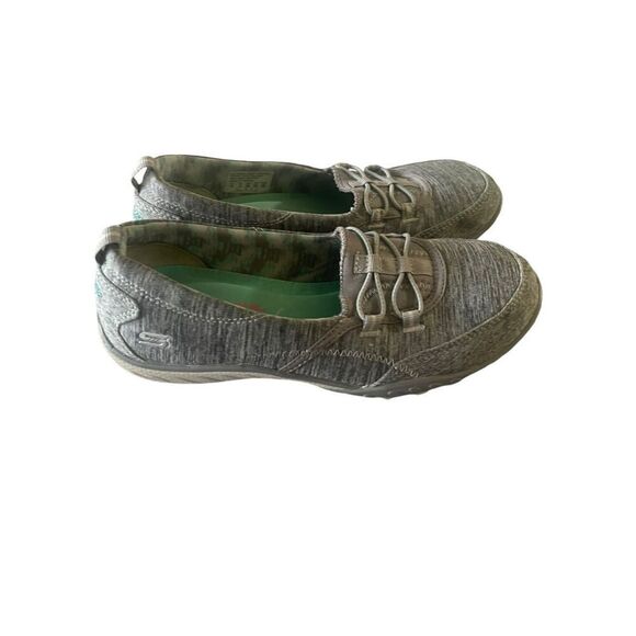 Skechers Womens Gray Heathered Memory Foam Slip-On Walking Shoes Size 6 NWOT - Picture 5 of 11